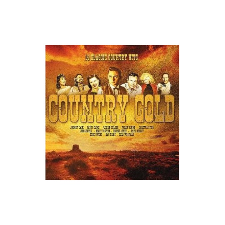 Various Artists (Johnny Cash, Willie Nelson, Dolly Parton) - Country Gold - LP