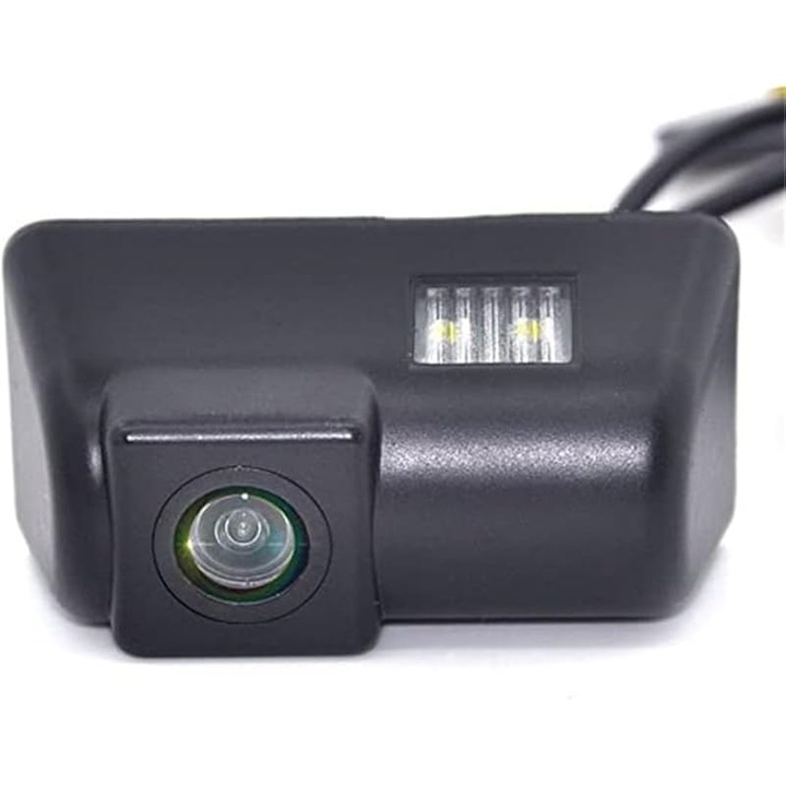 Camera marsarier / retrovizoare compatibila cu Ford Transit Connect, 170° unghi larg, lentila HD din sticla in 6 straturi si vedere nocturna, negru, 1 buc