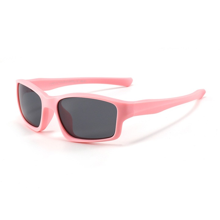 Kids Polarized Sunglasses (8202-C22) - Sport Type - Pink