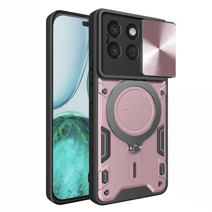 Carcasa de protectie pentru Honor X8c, roz auriu