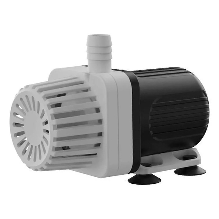 Потопяема водна помпа 20W 800L/H безшумна, бяла, 9.3x4.8x7cm