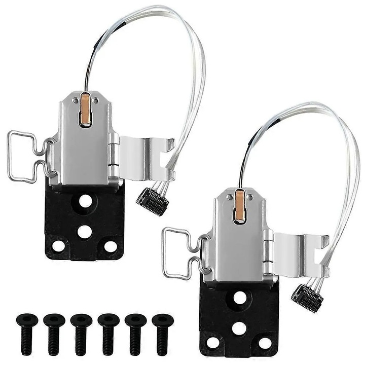 2 darabos készlet, hotend fűtés összeállítás Bambu Lab A1/A1 Mini-hez, fűtőpatronnal és termisztorral, gyorscserélő mechanizmus, 380°C-ig ellenálló szigetelő alap, fém, ezüst/fekete