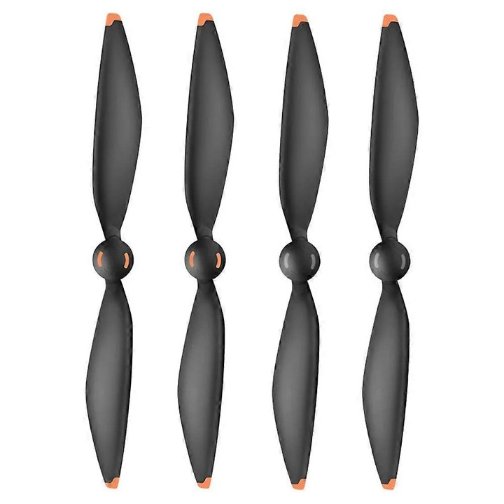 Elice drone, set 4 piese, PC, negru, 12g