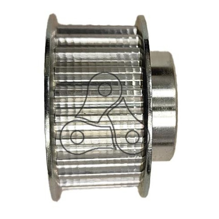 Ozdowski alumínium ékszíjtárcsa 24 fog 16mm T5