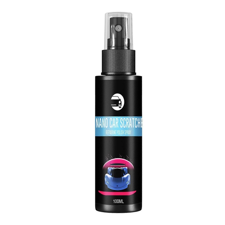 Autó karcolásjavító spray 100ml, eltávolítja az enyhe karcolásokat, színtelen