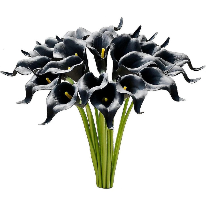 20 db mű Calla liliom, 35cm, fehér