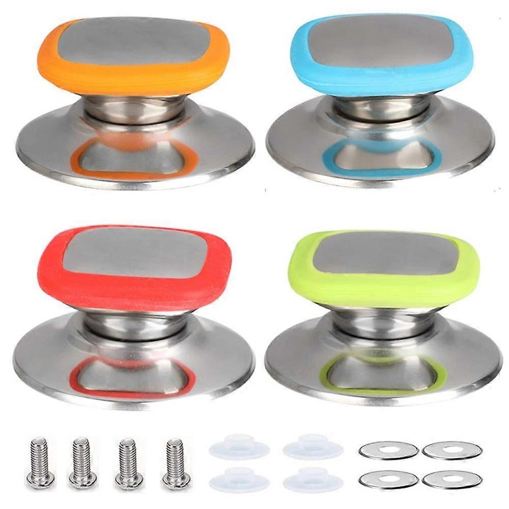 Set 4 capace vase pentru gatit multicolor 6.2x5.4x2.8cm
