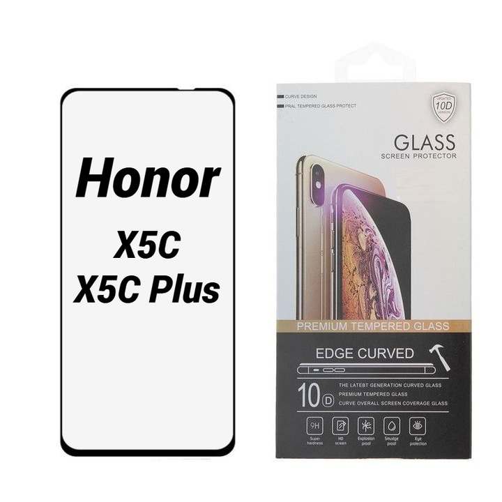 Folie Protectie Ecran 10D pentru Honor X5C / X5C Plus
