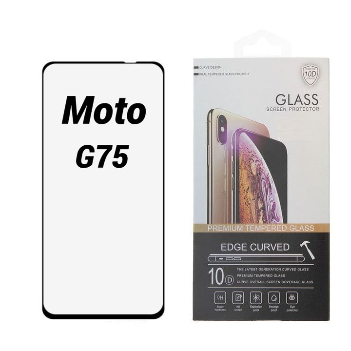 Folie Protectie Ecran 10D pentru Motorola Moto G75