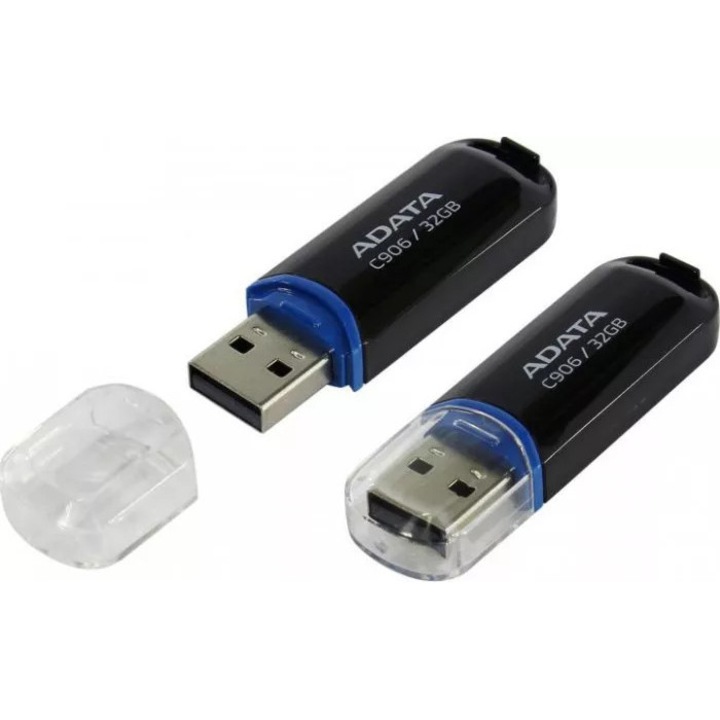 USB Flash Drive ADATA Classic Series C906 32GB Black ac906-32g-rbk