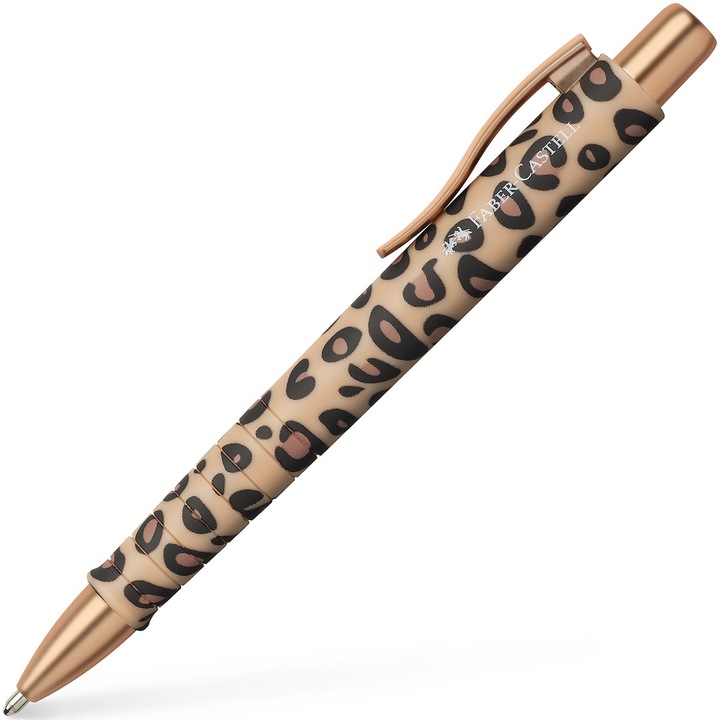 Химикалка с механизъм Faber-Castell Polyball Leo Natural Instinct XB