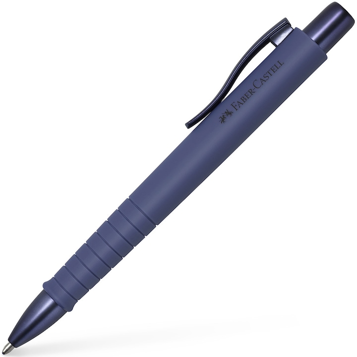 Химикалка с механизъм Faber-Castell Polyball Urban 2025, Dusk Navy, XB