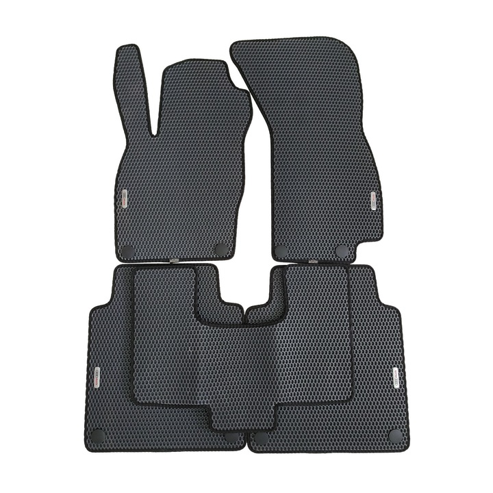 Set Covorase Auto premium Audi A8 D5 Quattro IV (2017-…) Sedan, 5 piese, Negru