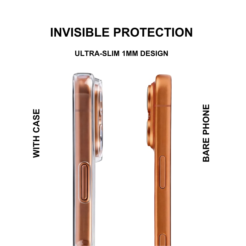 Husa MagSafe, Kynetic®, compatibil cu iPhone 18 Pro Max, iPhone 17 Pro Max, 1mm Ultra-Subtire, Transparenta Protectie Airbag Anti-Soc, Margini Moale Fara Zgarieturi, Custodie Subtire, Husa Anti-Soc