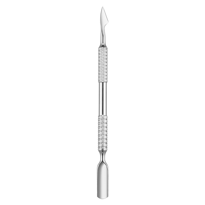 Körömágybőr toló, Cupio, X01, rozsdamentes acél, 13,5 cm, kétvégű