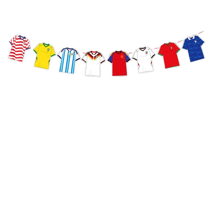 Banner Decor Cu Tema Cupea Mondiala 2026, Pentru Petrecere si Baruri, Model HY-03