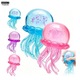 Jucarie Antistres Meduza Squishy Senzoriala cu Glitter, Tentacule Elastice, Stretch & Squeeze, Relaxare si Joaca pentru Copii, Impact Vision®, culoare Albastru