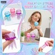 Jucarie Antistres Meduza Squishy Senzoriala cu Glitter, Tentacule Elastice, Stretch & Squeeze, Relaxare si Joaca pentru Copii, Impact Vision®, culoare Albastru