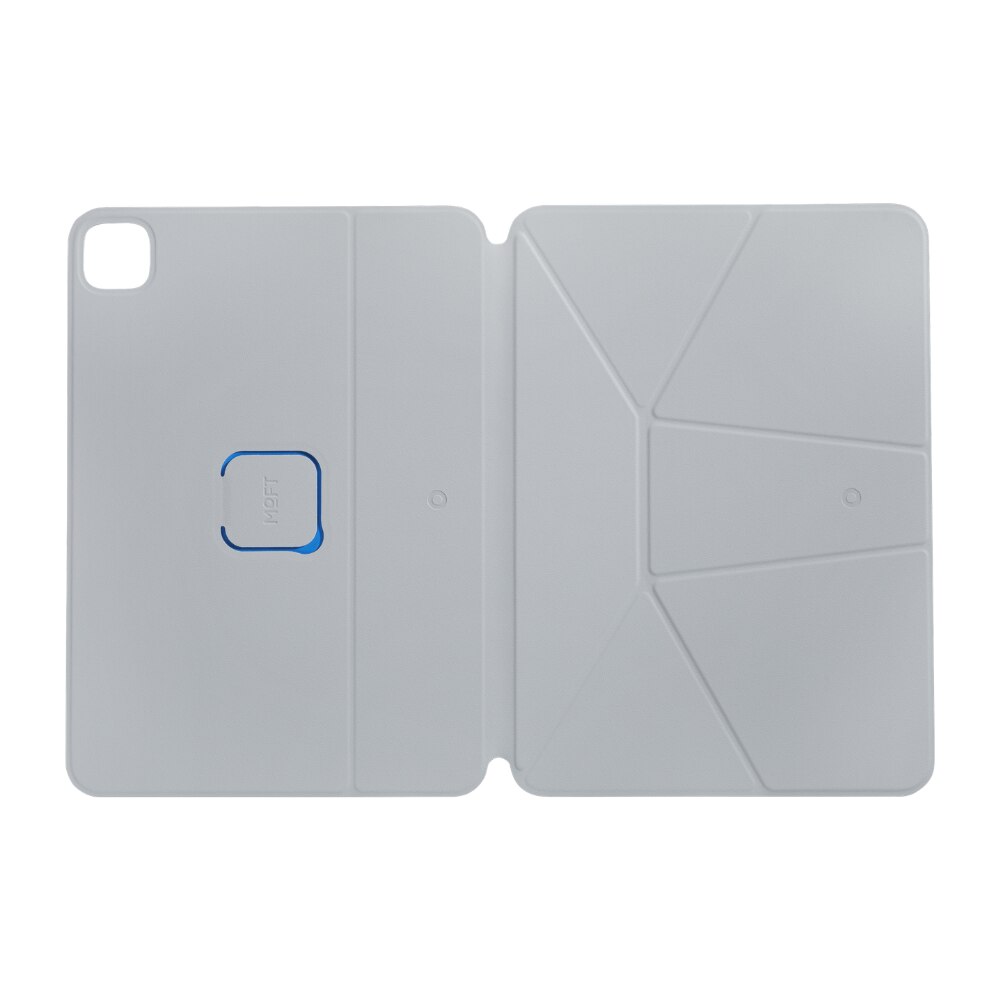 Moft, Husa folio din material sintetic cu stand reglabil si inchidere magnetica Dynamic Folio, Gri, Compatibil iPad Air 11" (M2 2024/M3 2025) si 10.9" (Air 4 2020/Air 5 2022)