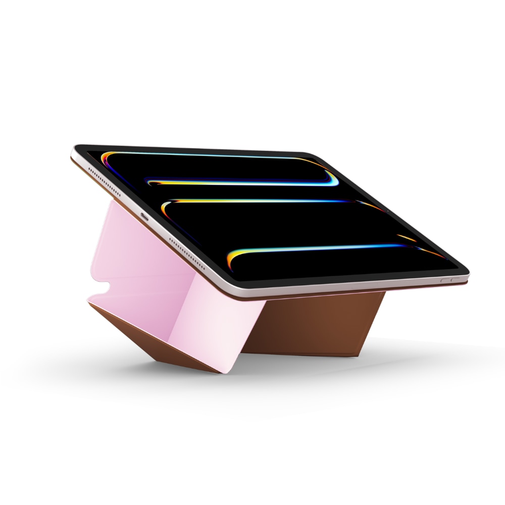 Husa Moft Dynamic Folio pentru iPad Air 11" M2 2024 / M3 2025 / 10.9" Air 4 2020 / Air 5 2022, roz