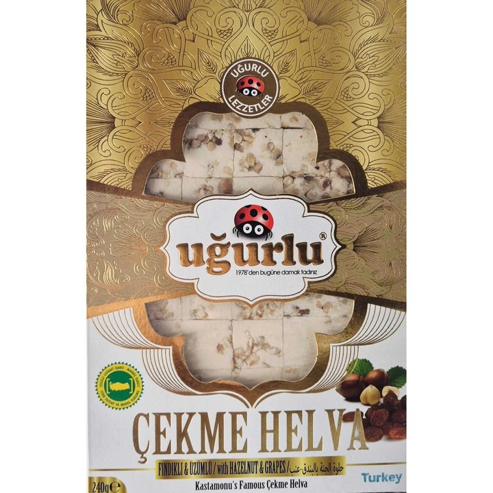 Halva cu Alune si Stafide, 240g