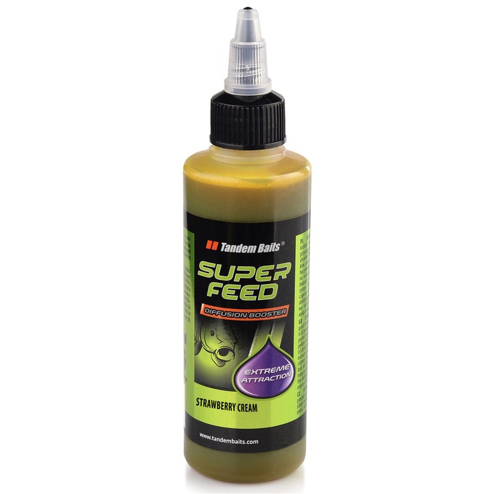 Booster crap Tandem Baits SuperFeed Diffusion 100 ml Strawberry Cream