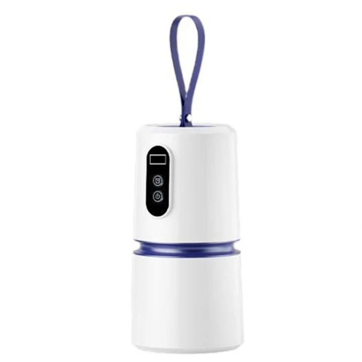 Uscator de rufe portabil pliabil, carcasa ABS, 200W, Alb/bleumarin, 1 buc
