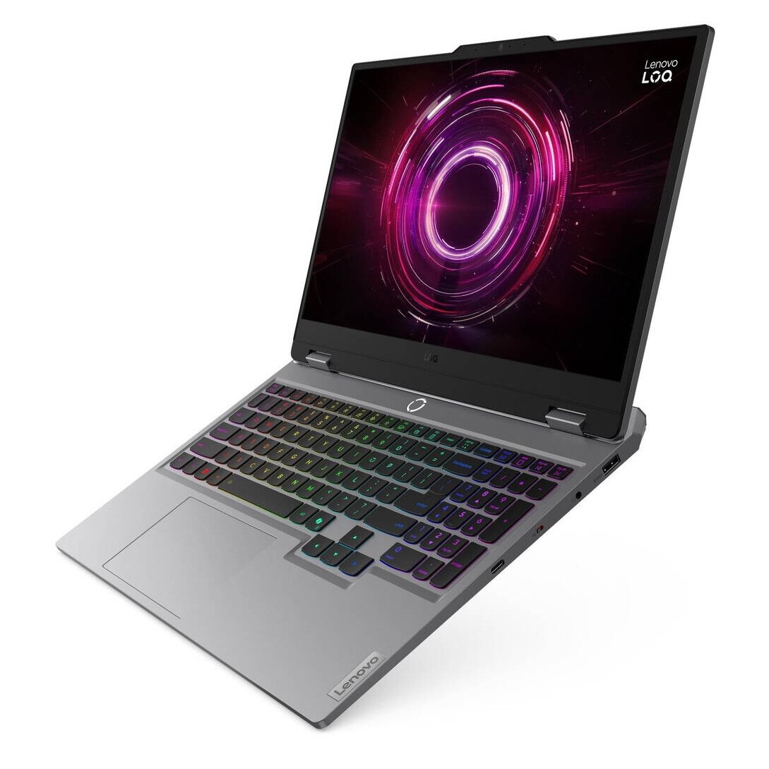 Laptop Lenovo LOQ 15AHP10 FHD 15.6 inch AMD Ryzen 7 250 16GB 512GB SSD RTX 5060 Windows 11 Home Luna Grey