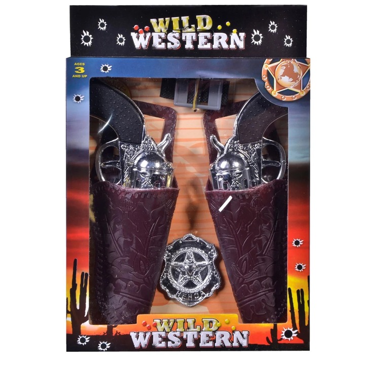 Set Cowboy & Accesorii - 4buc