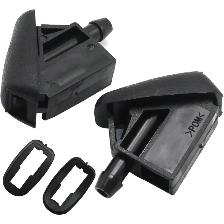 Set 2 duze pulverizator parbriz fata, Ford B-Max JK 2012-2023, Transit Mk8 V363 2013-2023, negru