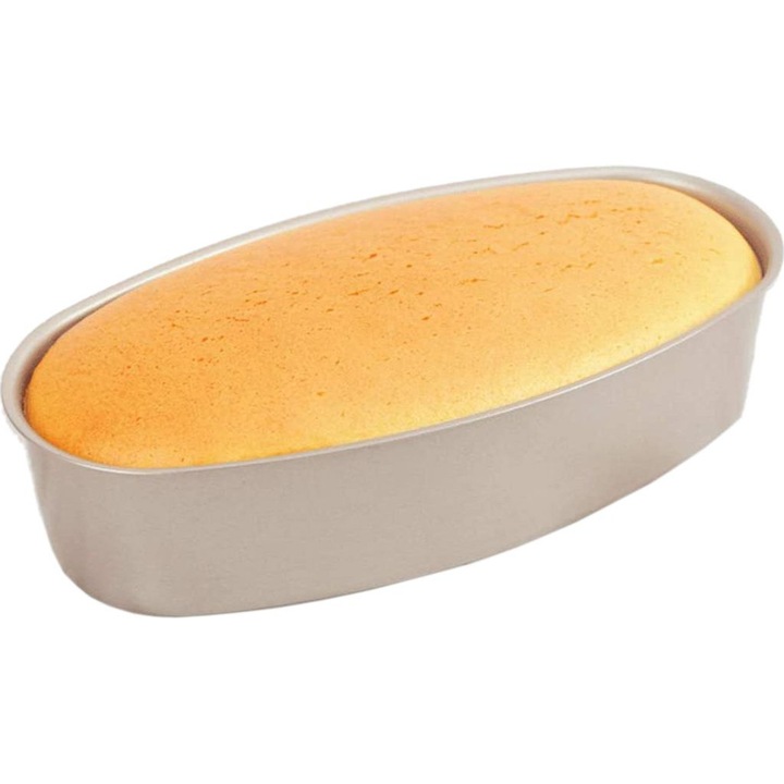 Tava ovala copt, 22x11x5.6cm, otel, strat antiaderent