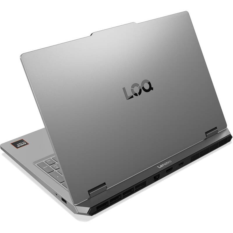 Laptop Lenovo LOQ Essential FHD 15.6 inch AMD Ryzen 7 170 16GB 512GB SSD RTX 5060 Windows 11 Home Luna Grey