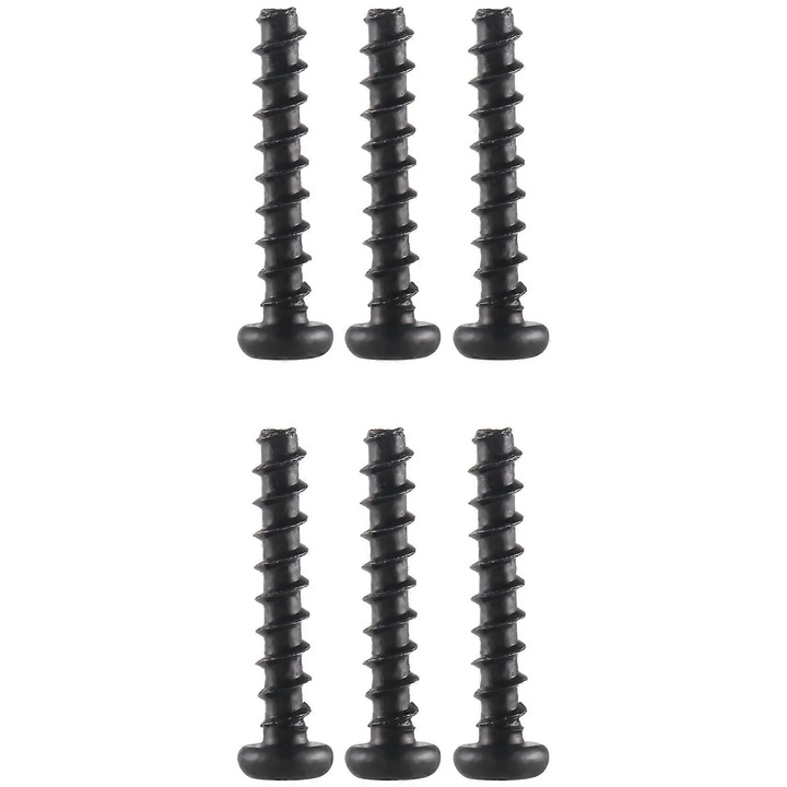 Set 6 bucati, Suruburi compatibile cu V6/V7/V8/V10/V11, pentru baterie/pachet de alimentare, metal, gri
