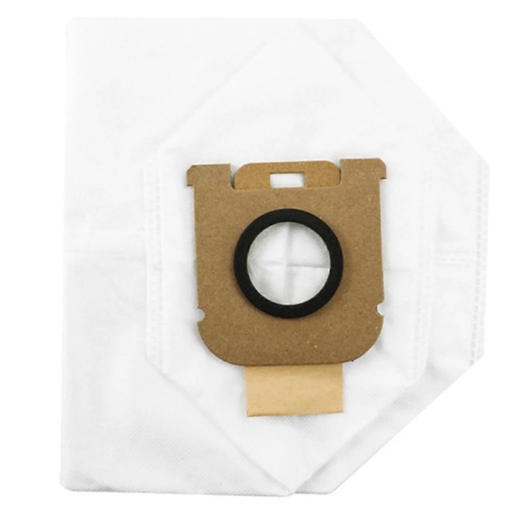 Set accesorii pentru aspirator compatibil Z10/Z20/H30Station, saci de praf din material textil si ABS, perii mici incluse, alb, 6 saci, 3 perii