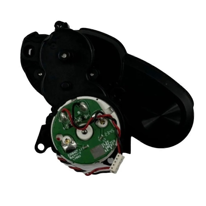 Oldalkefe motor robotkarhoz, kompatibilis Roborock G20/G20S, Ultre, Qrevo, Curve, P20 Pro modellekkel, könnyen telepíthető és tartós, műanyag, fekete, 1 db