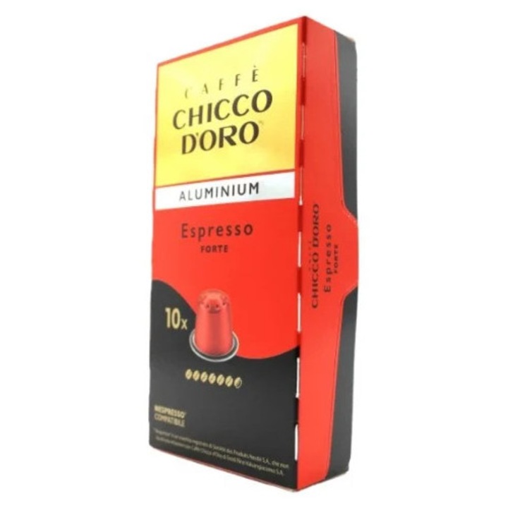10 Chicco D'oro Forte Espresso kapszula – Nespresso kompatibilis