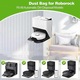 6 darabos készlet, porzsákok robotporszívóhoz, kompatibilis Roborock S8+/S8 Pro Ultra/S7 MaxV Ultra/Q5/Q5+/Q7+/Q7 Max+, nem szőtt anyagból, tartós, könnyen cserélhető, Fehér