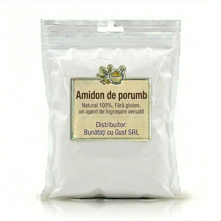 Amidon de porumb 500 g – pentru sosuri, prajituri si deserturi