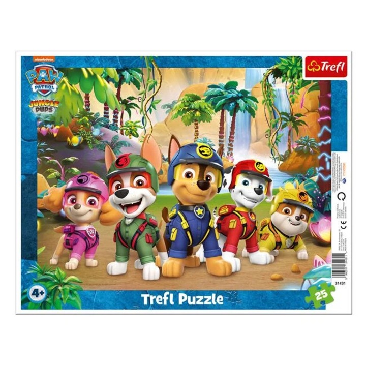 Mancs őrjárat dzsungel puzzle (25 darab) - Trefl