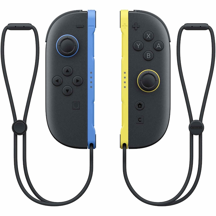 Комплект контролери Joy-Con NINTENDO Switch 2, Pair Blue/Light Yellow