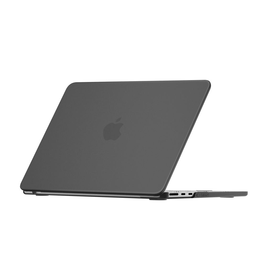 Carcasa laptop Tech-Protect SoftShell compatibila cu MacBook Air 15 inch 2023-2016, Matte Black