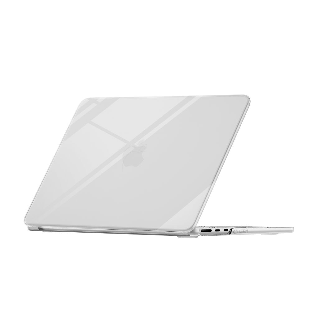 Carcasa laptop Tech-Protect SoftShell compatibila cu MacBook Air 13 inch 2023-2016, Transparent