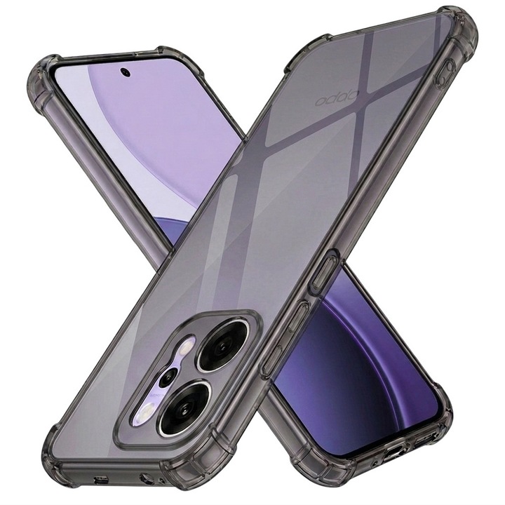 Carcasa de protectie pentru Oppo Reno14 Pro, fumuriu