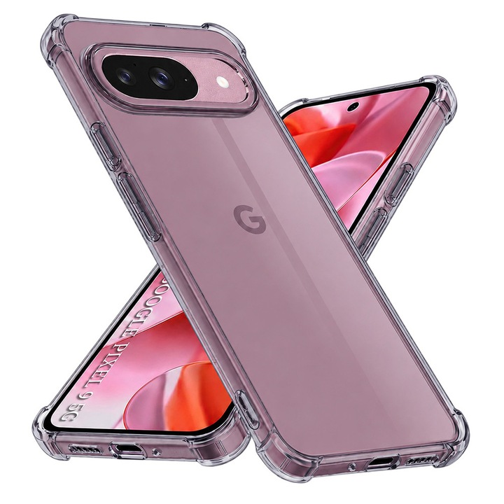 Carcasa de protectie pentru Google Pixel 9, fumuriu