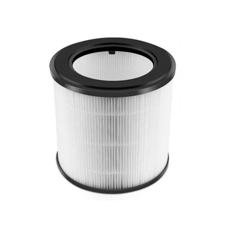 Hepa szűrő, légtisztító szűrő Philips AC0820/AC0830/AC0810/AC0819 kompatibilis, aktívszén szűrővel, fehér/fekete, 1 db