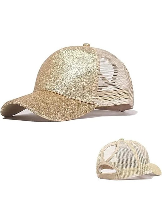 Unisex baseball sapka, állítható, pamut, champagne, állítható méret