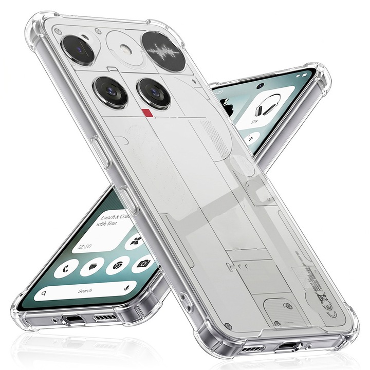 Carcasa de protectie pentru Nothing Phone (3), transparenta