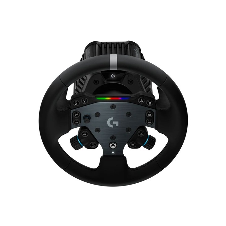 Volan de gaming Logitech RS50 941-000274, USB, feedback de forta, compatibil PC/Xbox One/Series X/S, Negru