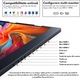 Monitor Dublu Extensibil, cu Stand pentru laptop, Qova®, Extensor Laptop cu 2 Ecrane 15.6 inch FHD 1080P, 1920 × 1080, Plug & Play Fara Driver, USB-C, HDMI, Ecran mare 16:9, Pliabil, Compatibil IOS, Android, Windows, Stand reglabil integrat