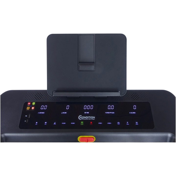 Banda alergare Kondition 8560S, motor brushless 2CP, viteza 1-13.5km/h, suprafata alergare 121.5 X 45 cm, 24 programe, inclinare electrica max. 25%, App Fitshow/Kinomap/Zwift, greutate maxima utilizator 120 kg - Imaginea 6 din 9